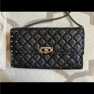 AUTHENTIC VALENTINO ROCKSTUD SPIKE CROSSBODY BAG